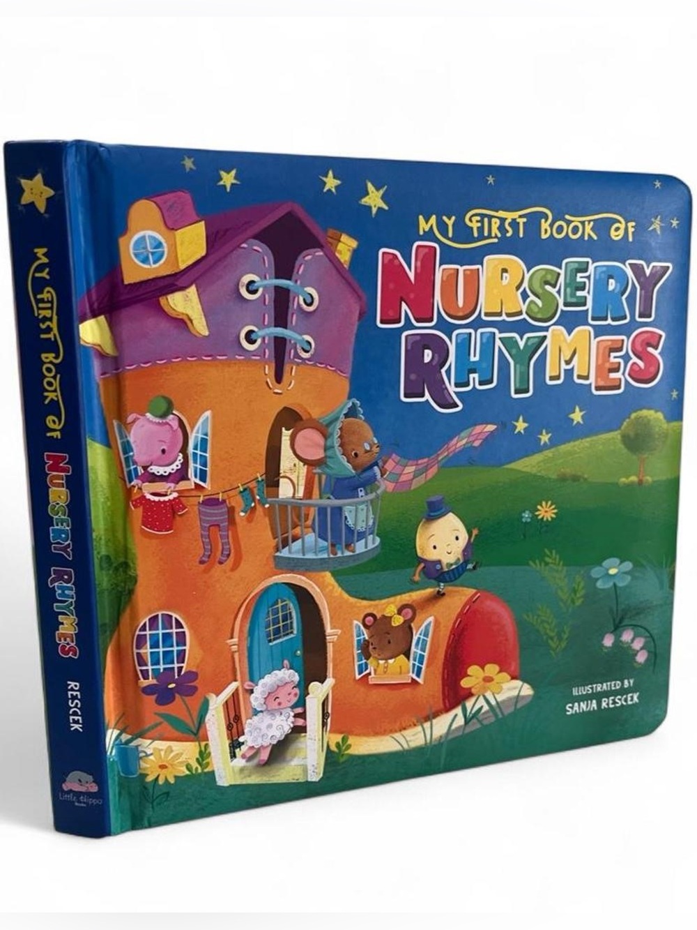 My First Book Of Nursery Rhymes Baby Toddler Soft Cover Board Book